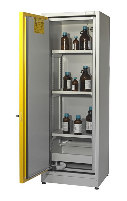 CAJAS DE SEGURIDAD PARA EL ALMACENAMIENTO DE REACTIVOS QUÍMICOS INFLAMABLES
